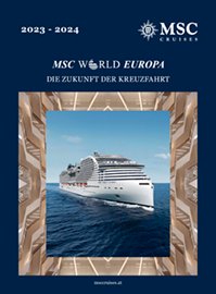 Das MSC World Europa Kreuzfahrtschiff auf dem Wasser | MSC Cruises Das MSC World Europa Kreuzfahrtschiff auf dem Wasser | MSC Cruises