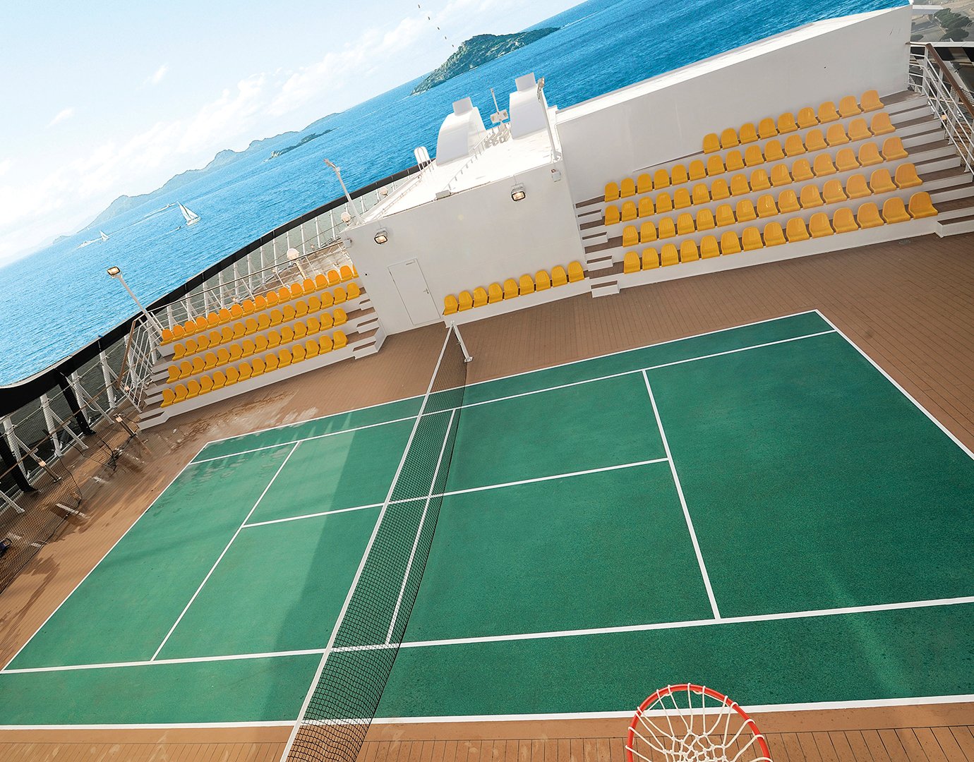 Fitness, Tennis Court | MSC Cruises Fitness, Tennis Court | MSC Cruises