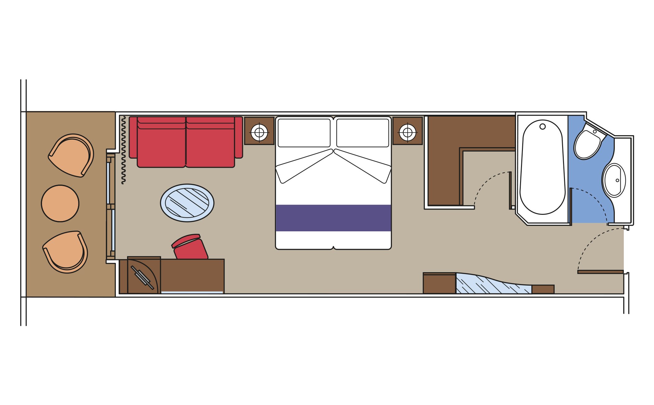 MSC Preziosa Cabin: Deluxe Suite 2d MSC Preziosa Cabin: Deluxe Suite 2d